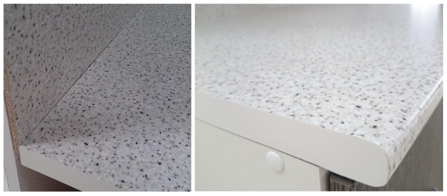 Столешница Скиф Ледяная Искра белая