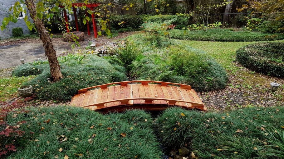 Клод Моне мостик в саду