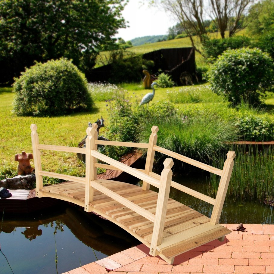 Мостик декоративный для дачи