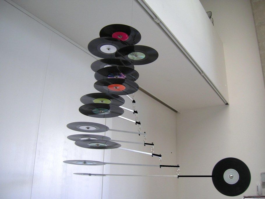 Декор виниловыми пластинками