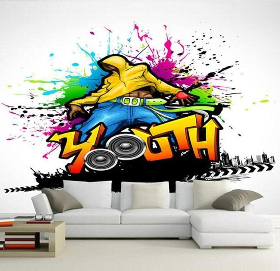 Фотообои в стиле граффити