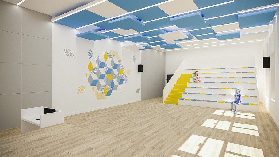 Интерьер школы