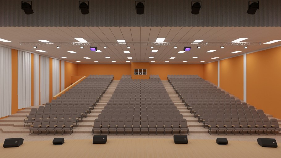 Инженерный корпус 548 актовый зал