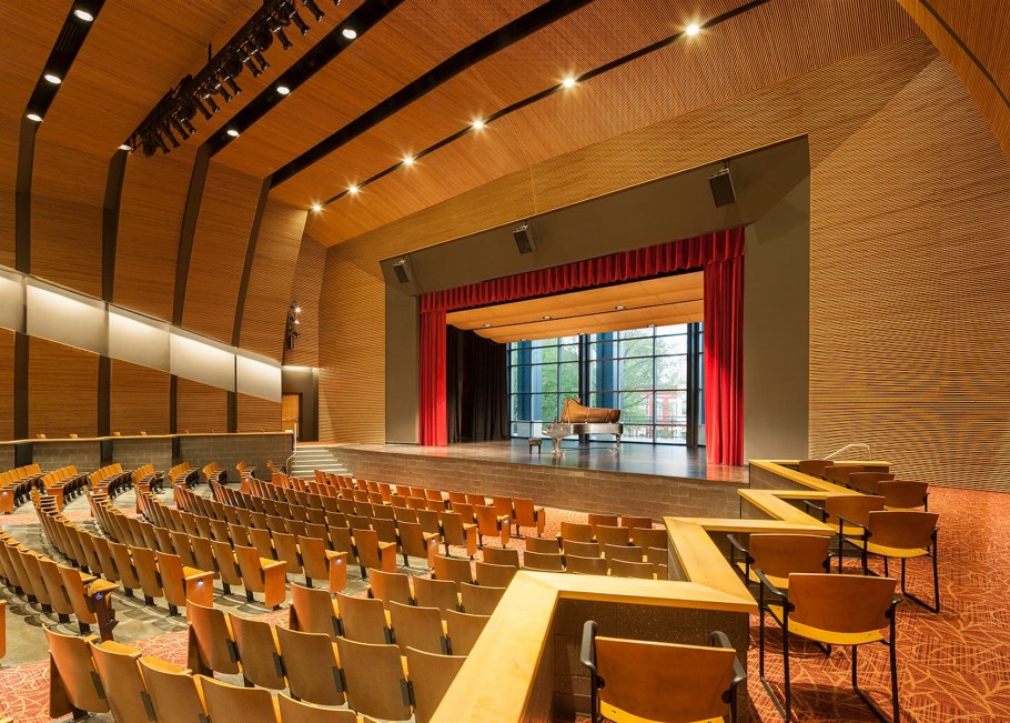 Актовый зал школы проект