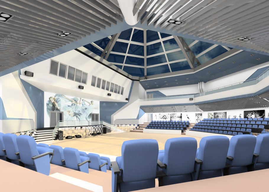 Конференц зал в школе будущего