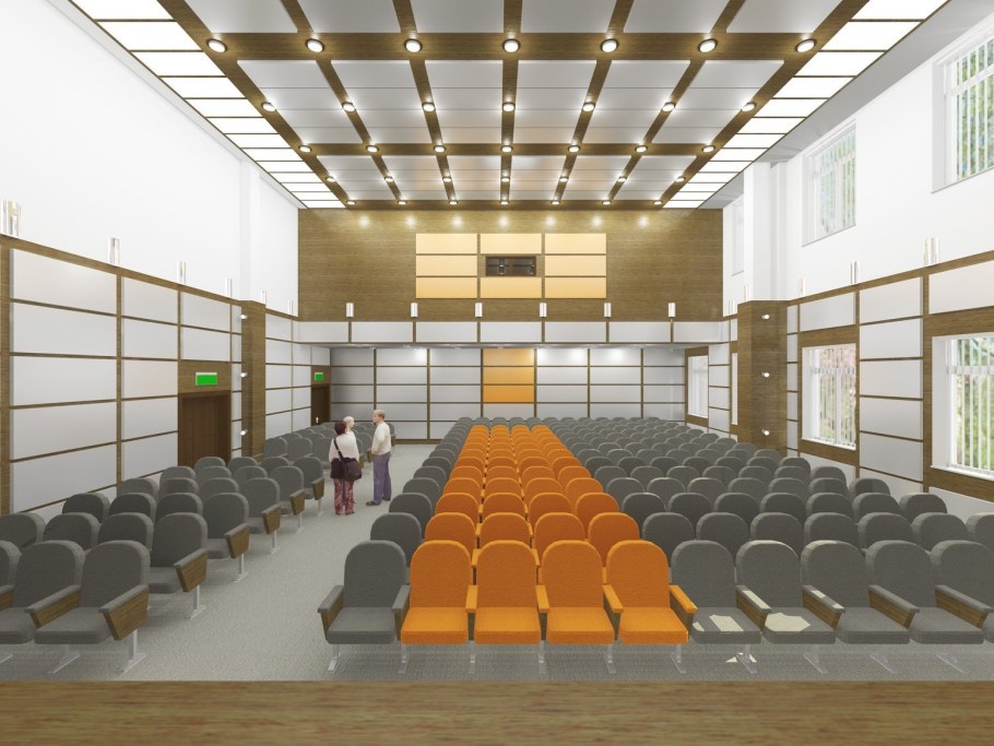 Современные актовые залы в школах