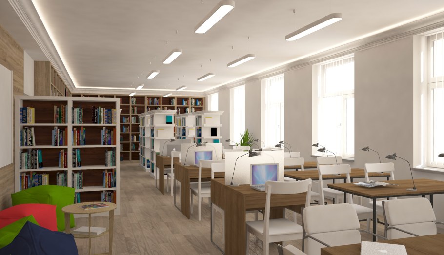 Современная школа внутри