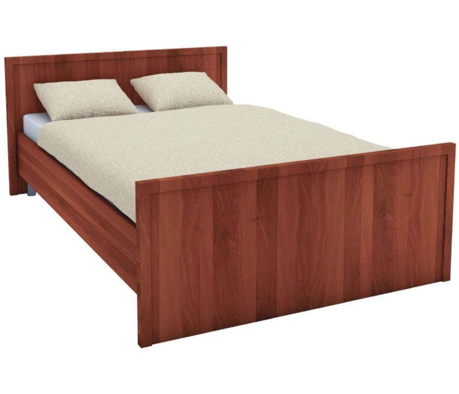 Кровать Джорджия Столплит 1400 итальянский орех