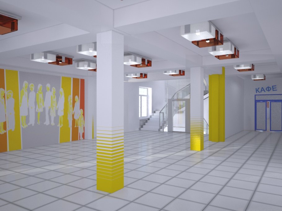 Интерьер школы проект