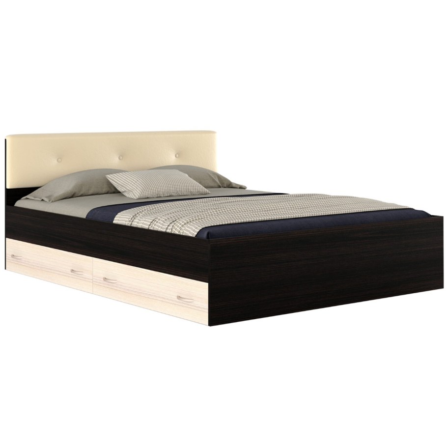 Кровать двуспальная Виктория эко-п