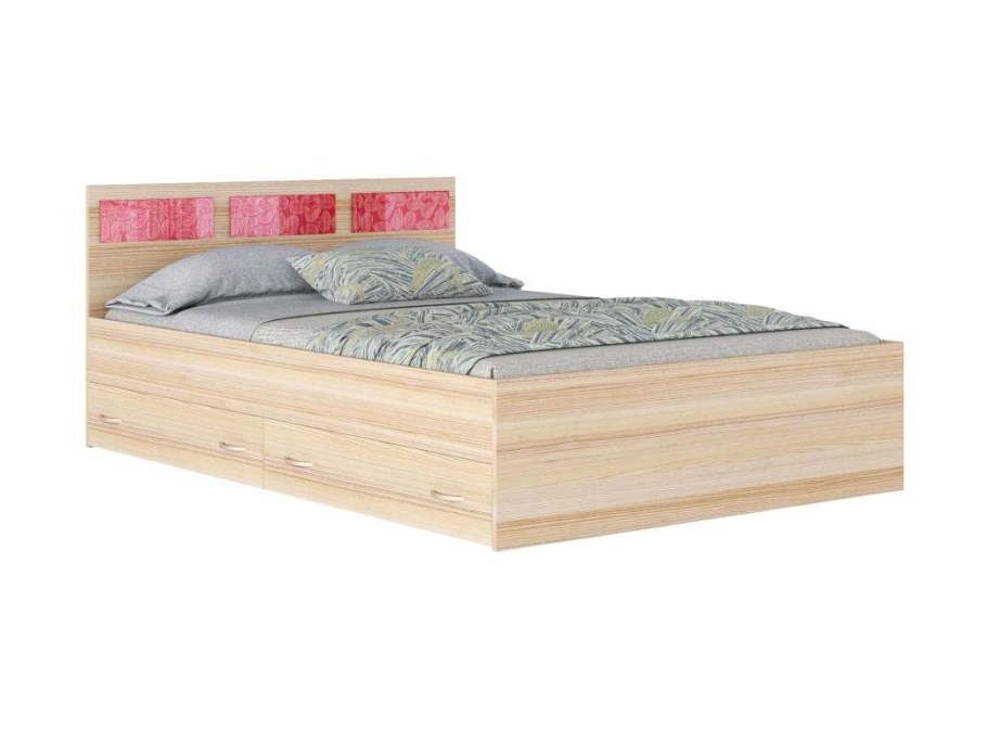 Кровать Виктория 120х200 с ящиками