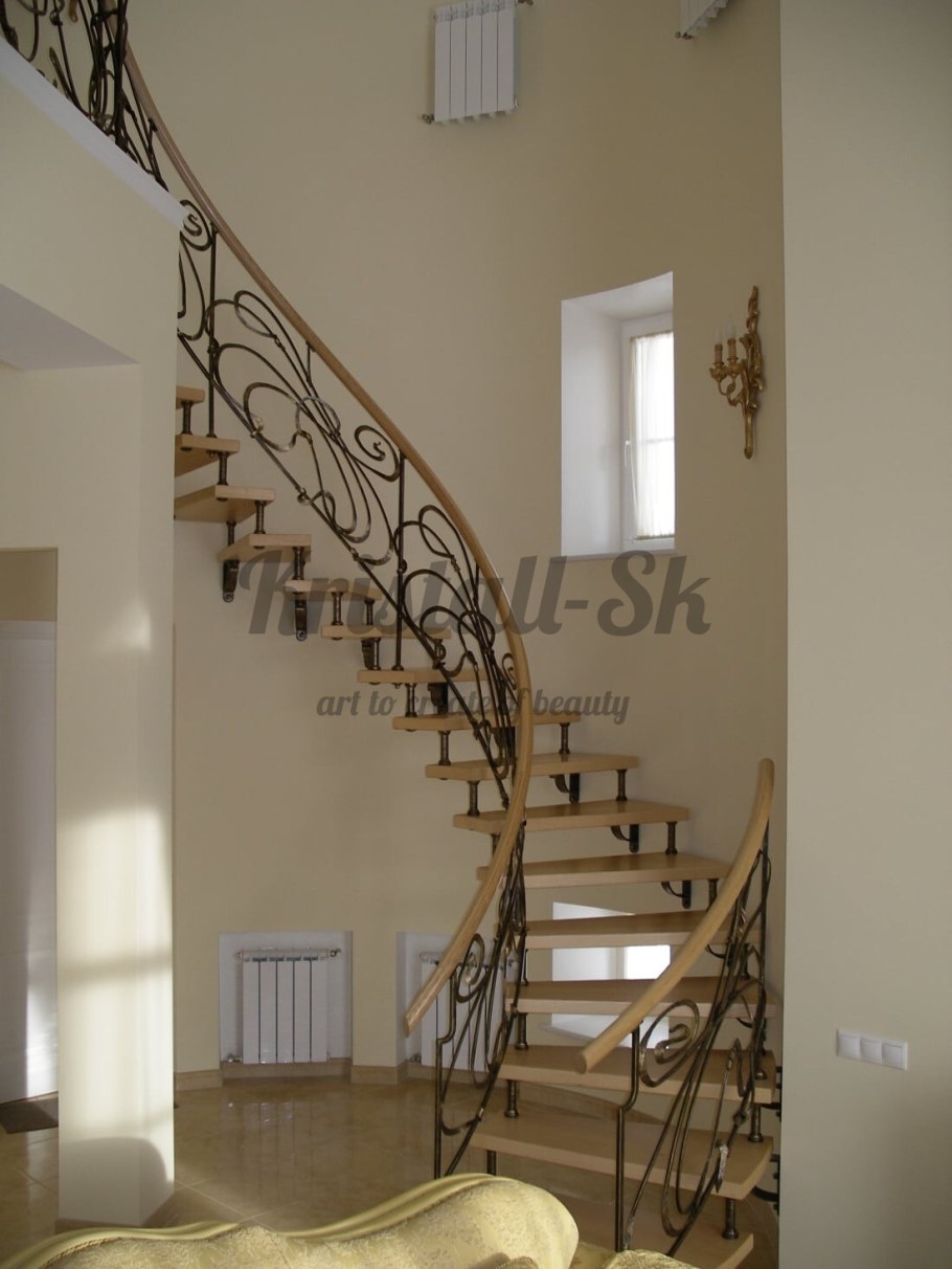 Кованые лестницы на второй этаж