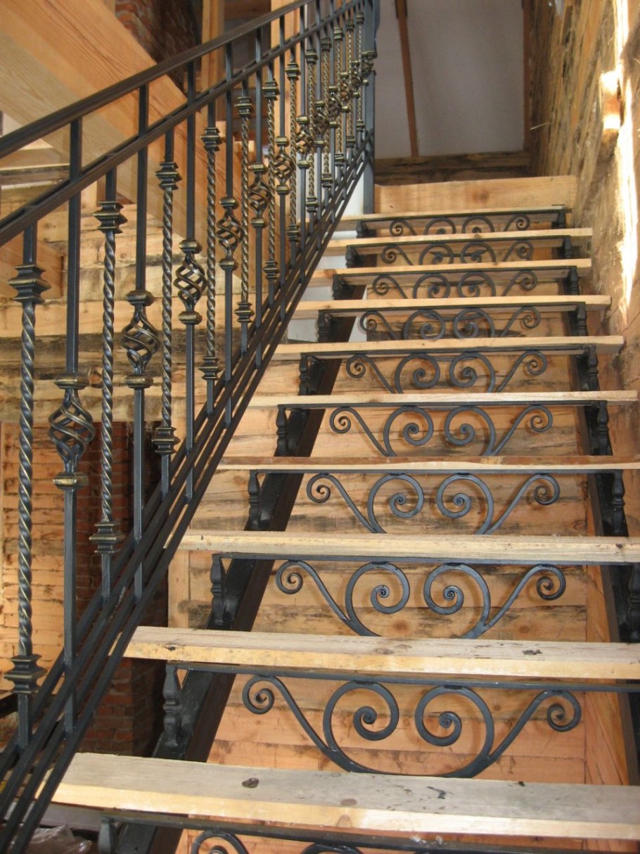 Кованые ступеньки
