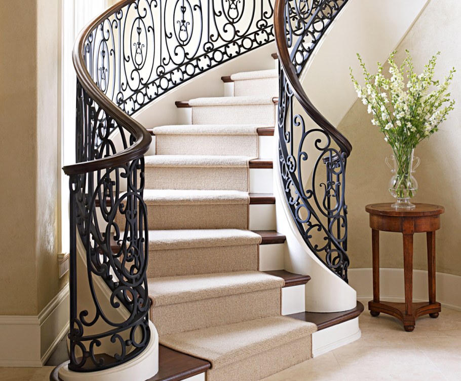 Красивые перила для лестниц