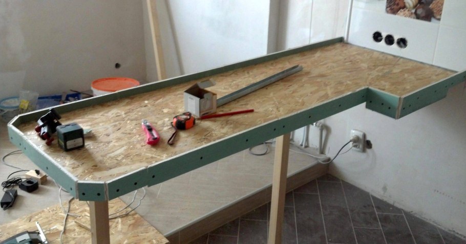 Самодельная столешница