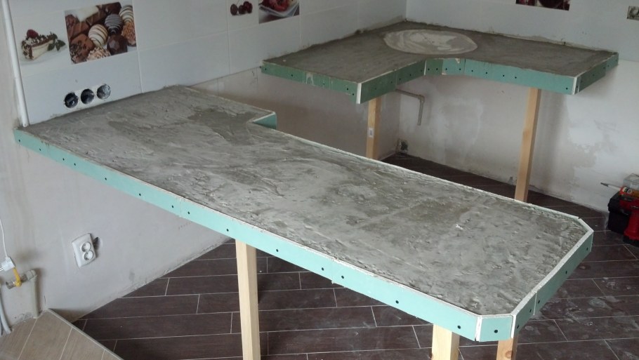 Ультрабетон столешница