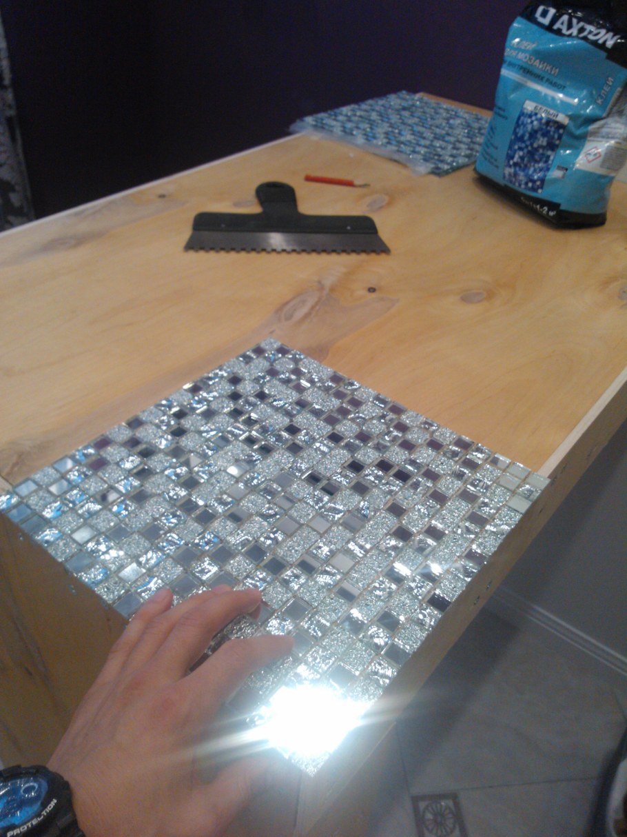 Барная стойка из мозаики