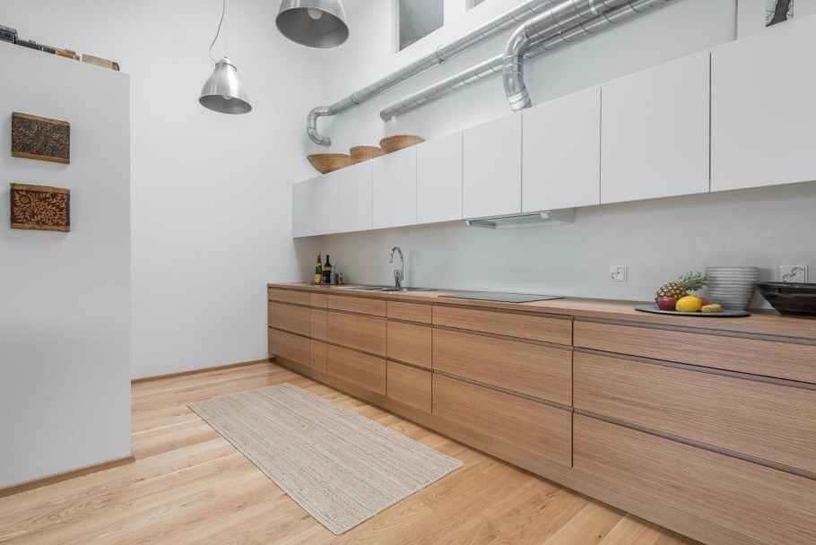 Кухня лофт дуб Вотан