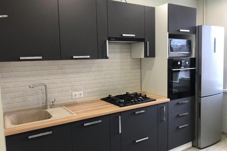 Кухня графит gola