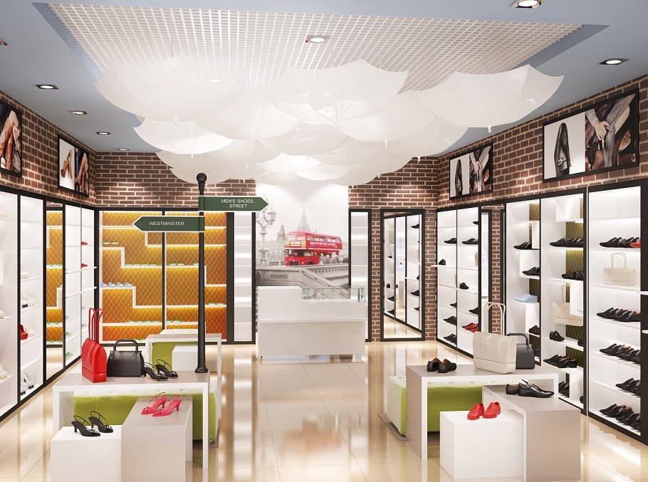 Дизайнерский проект магазина