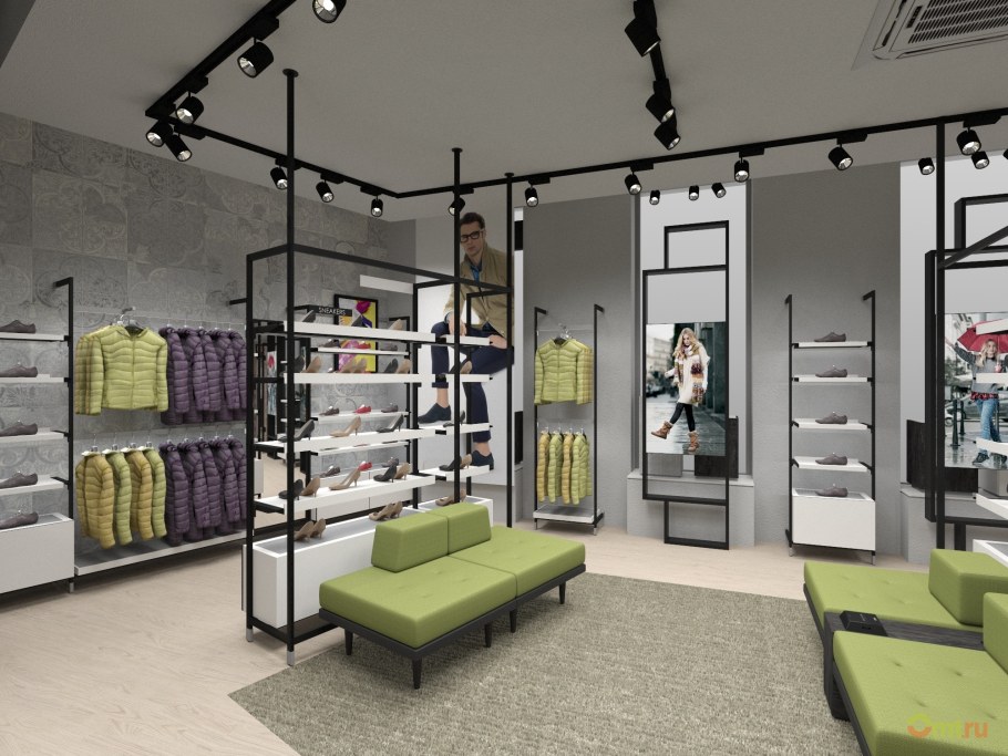 Концепт магазина одежды