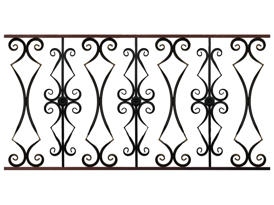 Металлическое ограждение ковка