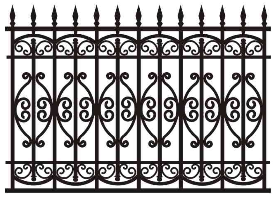 Узоры металлические для забора
