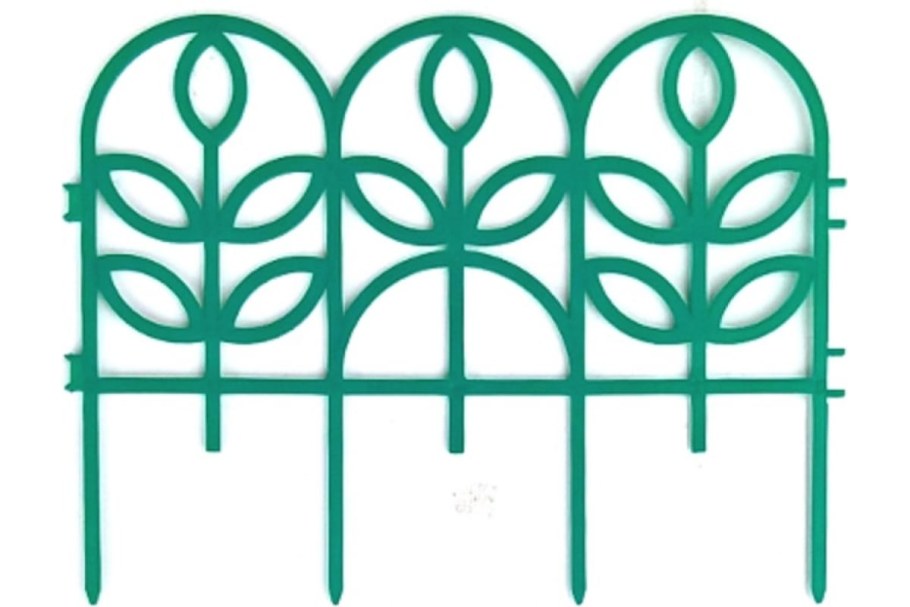 Заборчик аркада 3 м, белый 7 секций Диорит