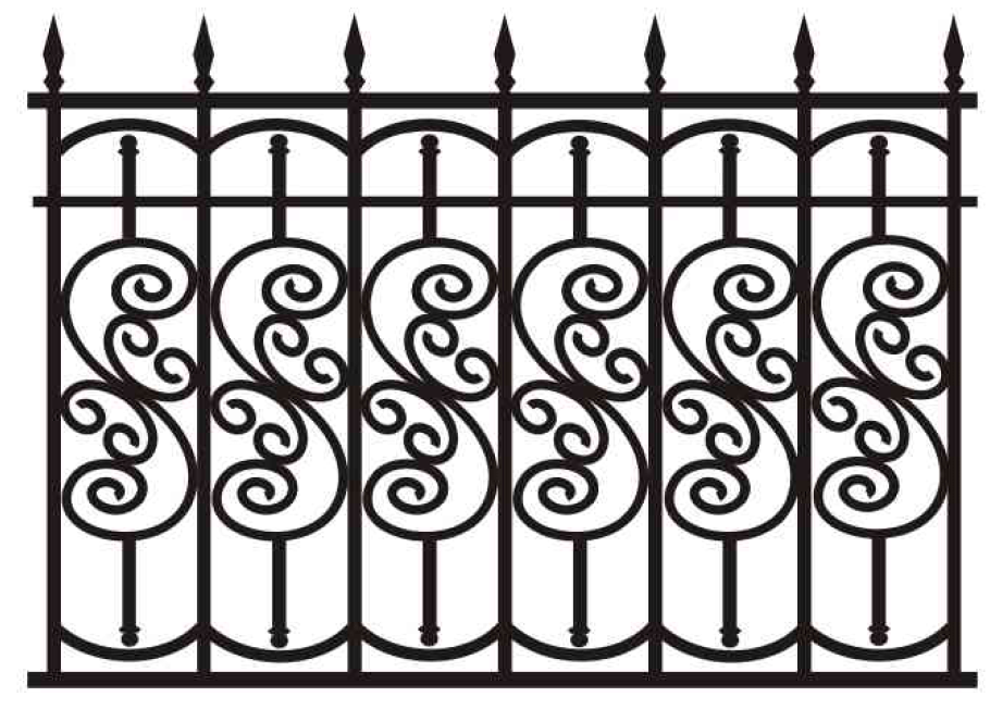 Узорчатая ограда