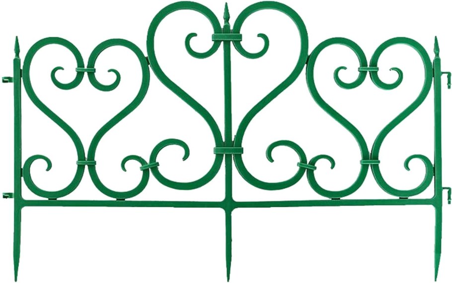 Декоративное ограждение «ажурное» (0,25 × 3 м, чёрный)