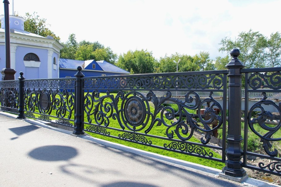 Чугунное литье для ограды