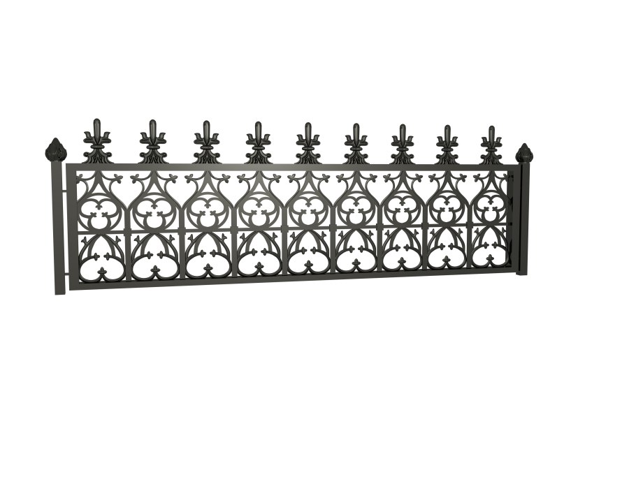 Кованые ограды Готика