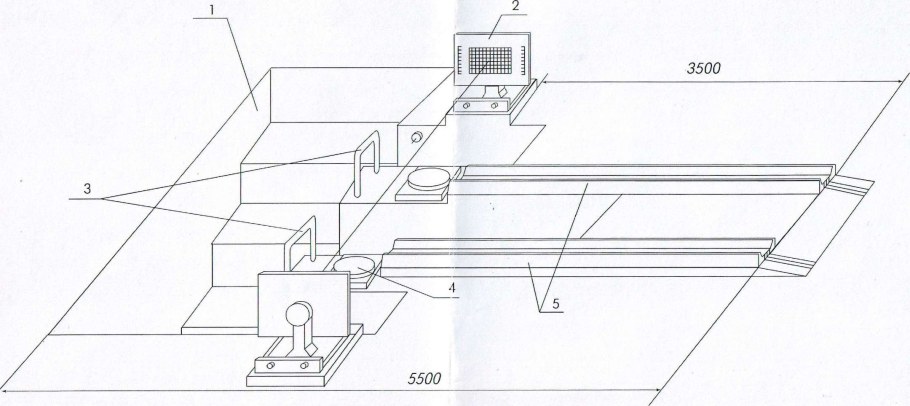 Чертеж ямных путей для развал схождения
