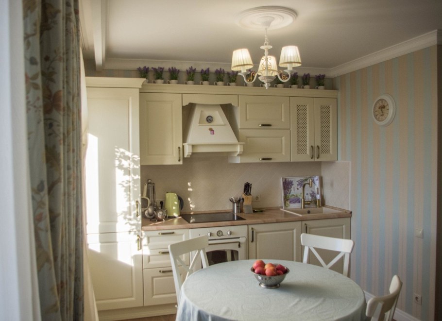 Кухня 10 кв метров в стиле Прованс