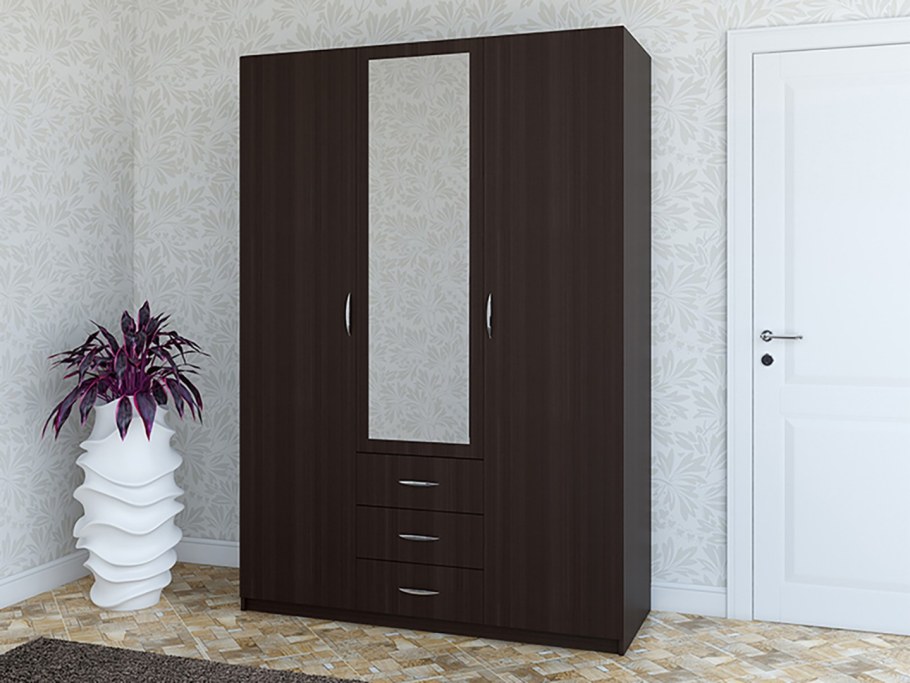 Шкаф с распашными дверями комфорт 1960х580 4д3ш