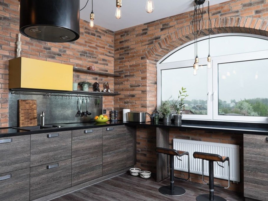 Кухня сосна лофт