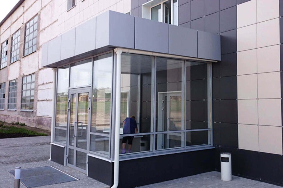 Металлокассеты/композит козырьки