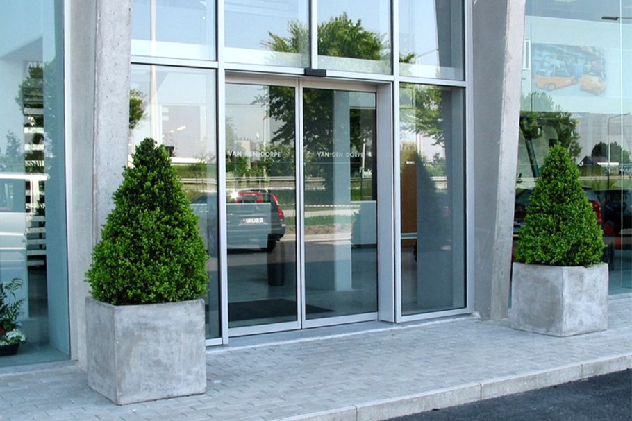 Алютех входная группа сдвижная