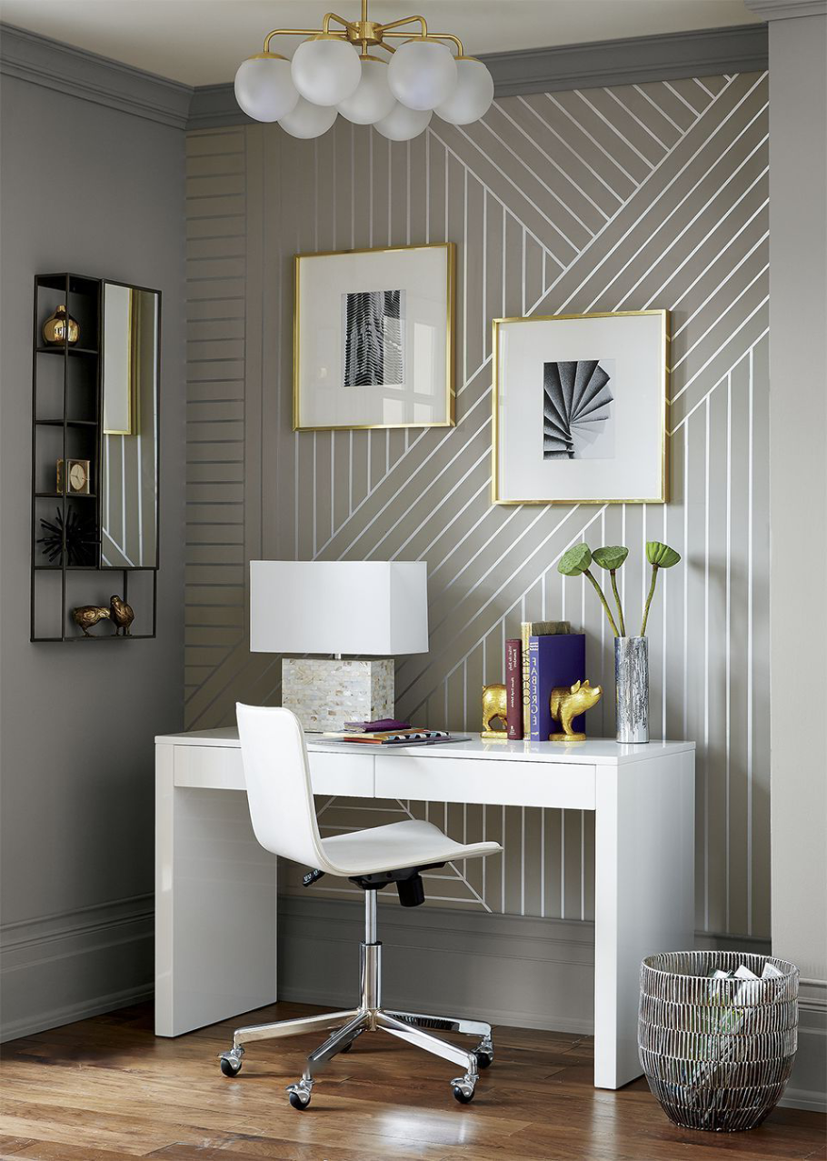 Интерьер стен в плочку