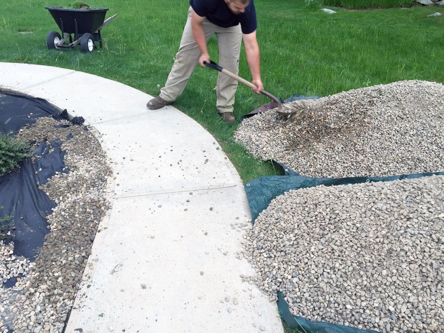 Садовые дорожки из гравия