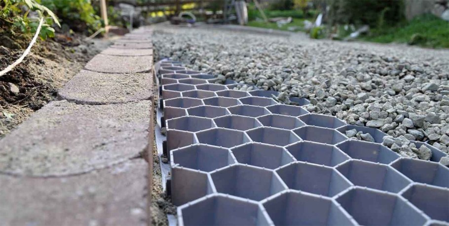 Экопарковка газонная решетка