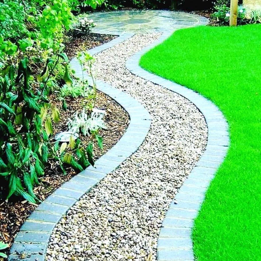 Гравийно-цементные дорожки