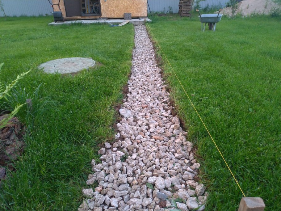 Садовые дорожки из гравия