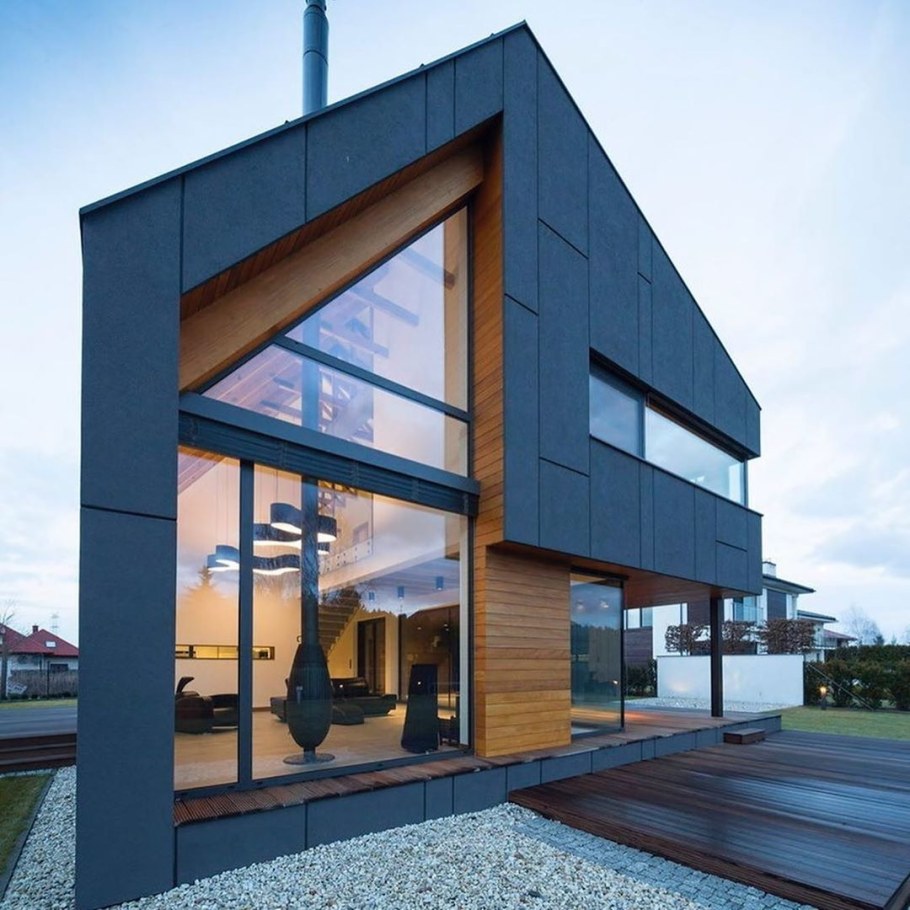 Баухауз архитектура загородный дом