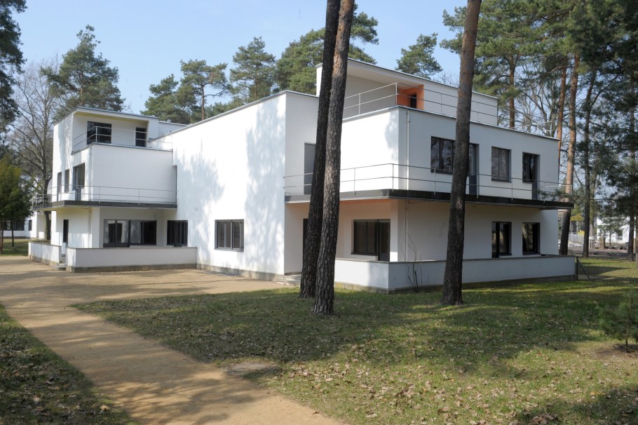 Баухауз Дессау дома преподавателей