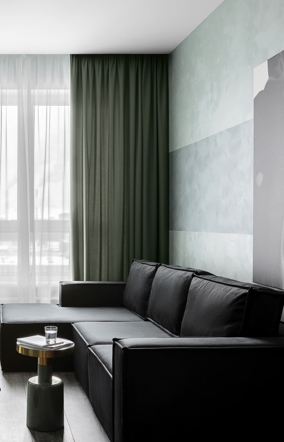 Модные обои для зала 2024 году фото