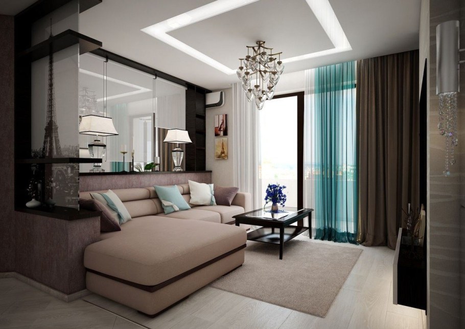 Интерьер двузкомнатнвй квартир