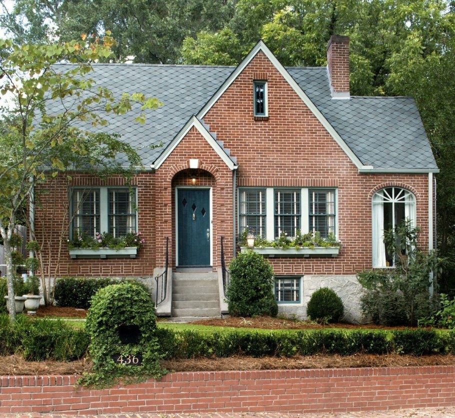 Стиль Тюдор (Tudor Revival Cottage)