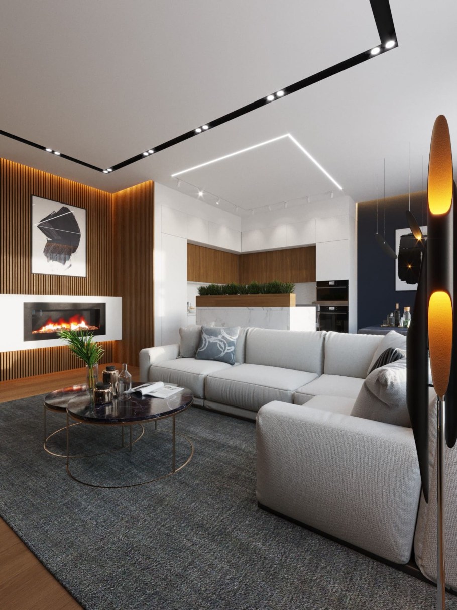 Интерьер гостиной