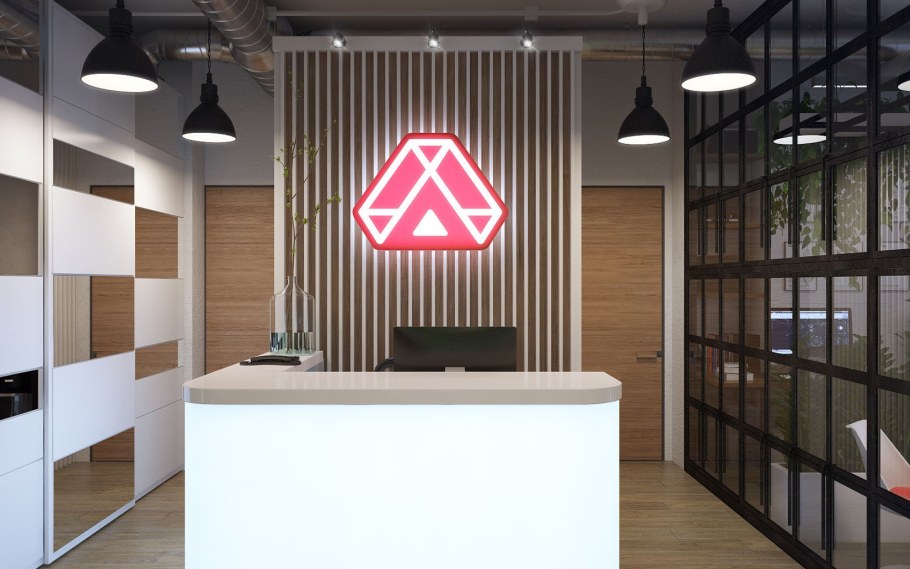 Интерьер офиса в стиле конструктивизм